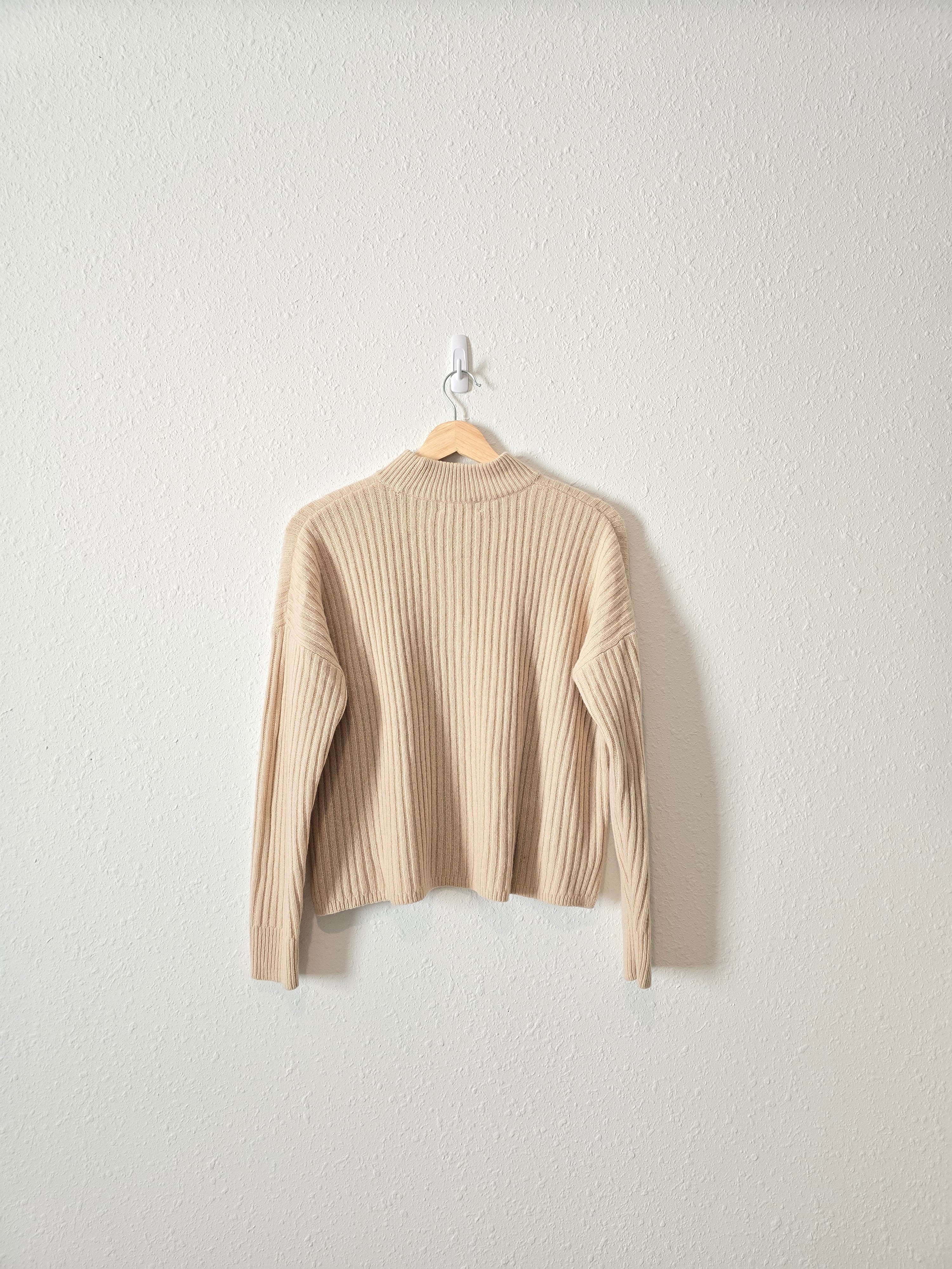 Madewell Cashmere Mockneck Sweater (XS)