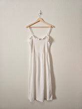 Load image into Gallery viewer, Faherty Smocked Gauze Midi Dress (M)
