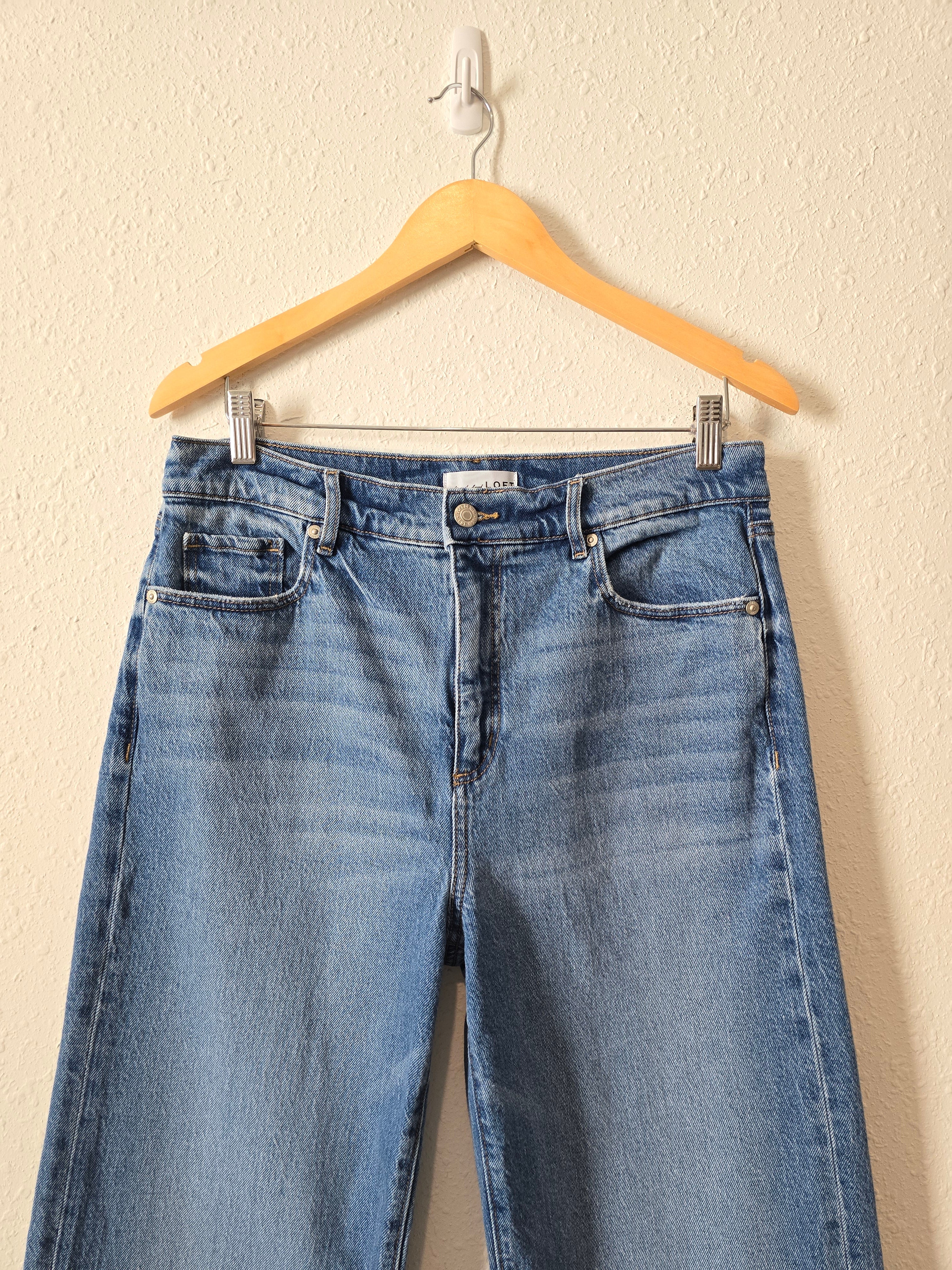 Loft Wide Leg Jeans (29/8)