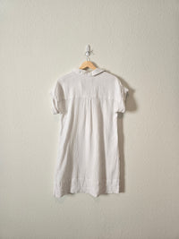 J.Crew White Gauze Dress (S)