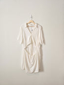 NEW Abercrombie Linen Blend Cutout Dress (XLT)