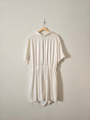 NEW Abercrombie Linen Blend Cutout Dress (XLT)