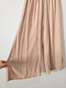 Smocked Wide Leg Pants (S/M)