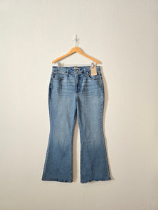 NEW Madewell Perfect Vintage Flare Jeans (32)