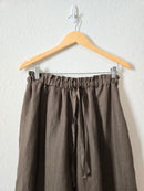 Ozma 100% Linen Wide Leg Pants (S)