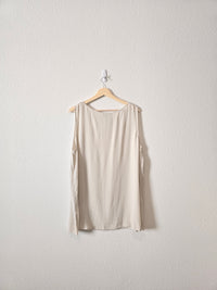 Eileen Fisher 100% Silk Tunic (1X)