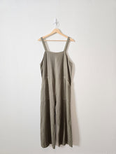 Load image into Gallery viewer, Olive Wide Leg Linen Jumpsuit (S)
