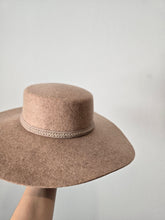 Load image into Gallery viewer, NEW Tan 100% Wool Hat
