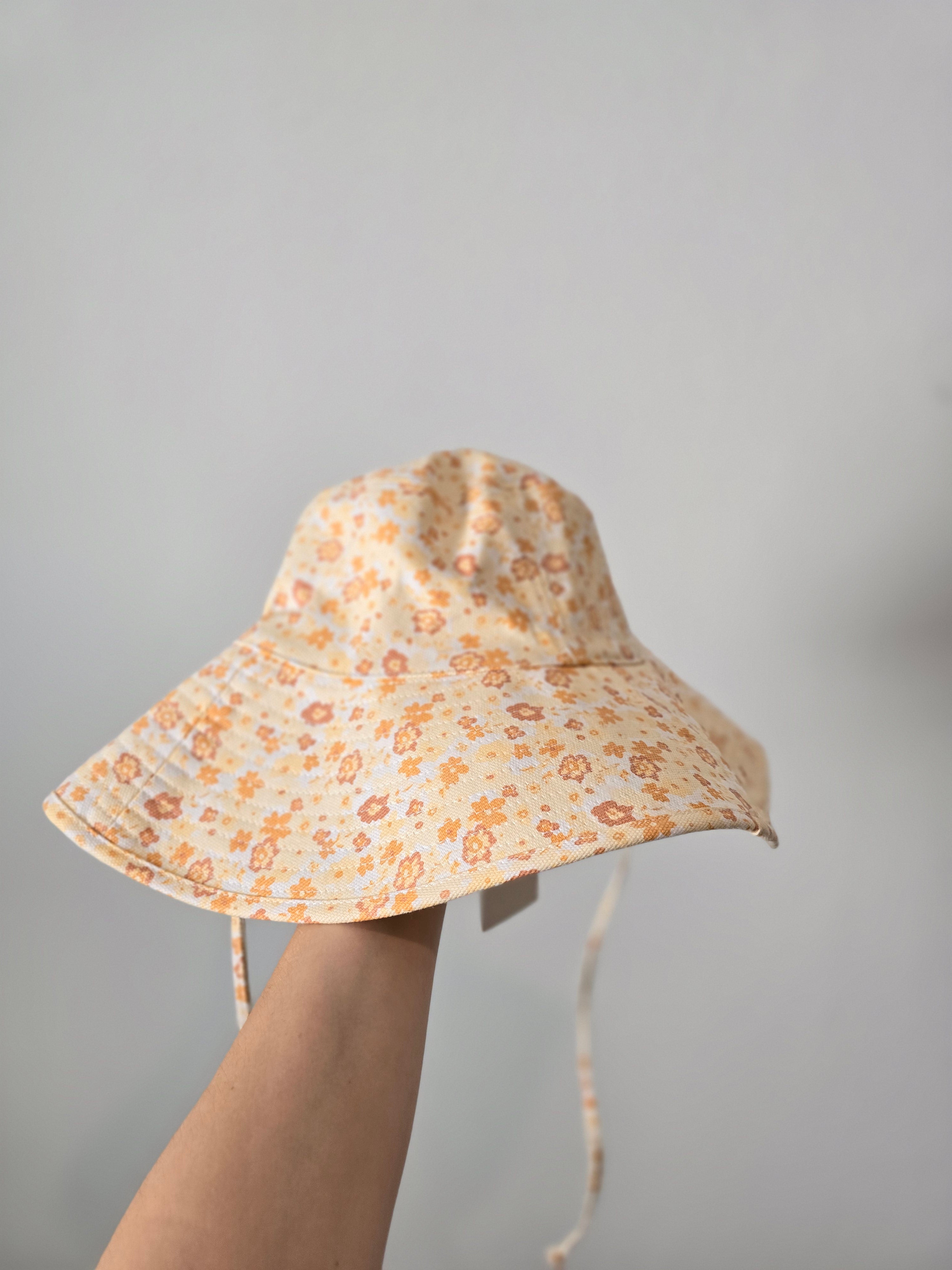 NEW Lack Of Color Floral Bucket Hat (L/XL)