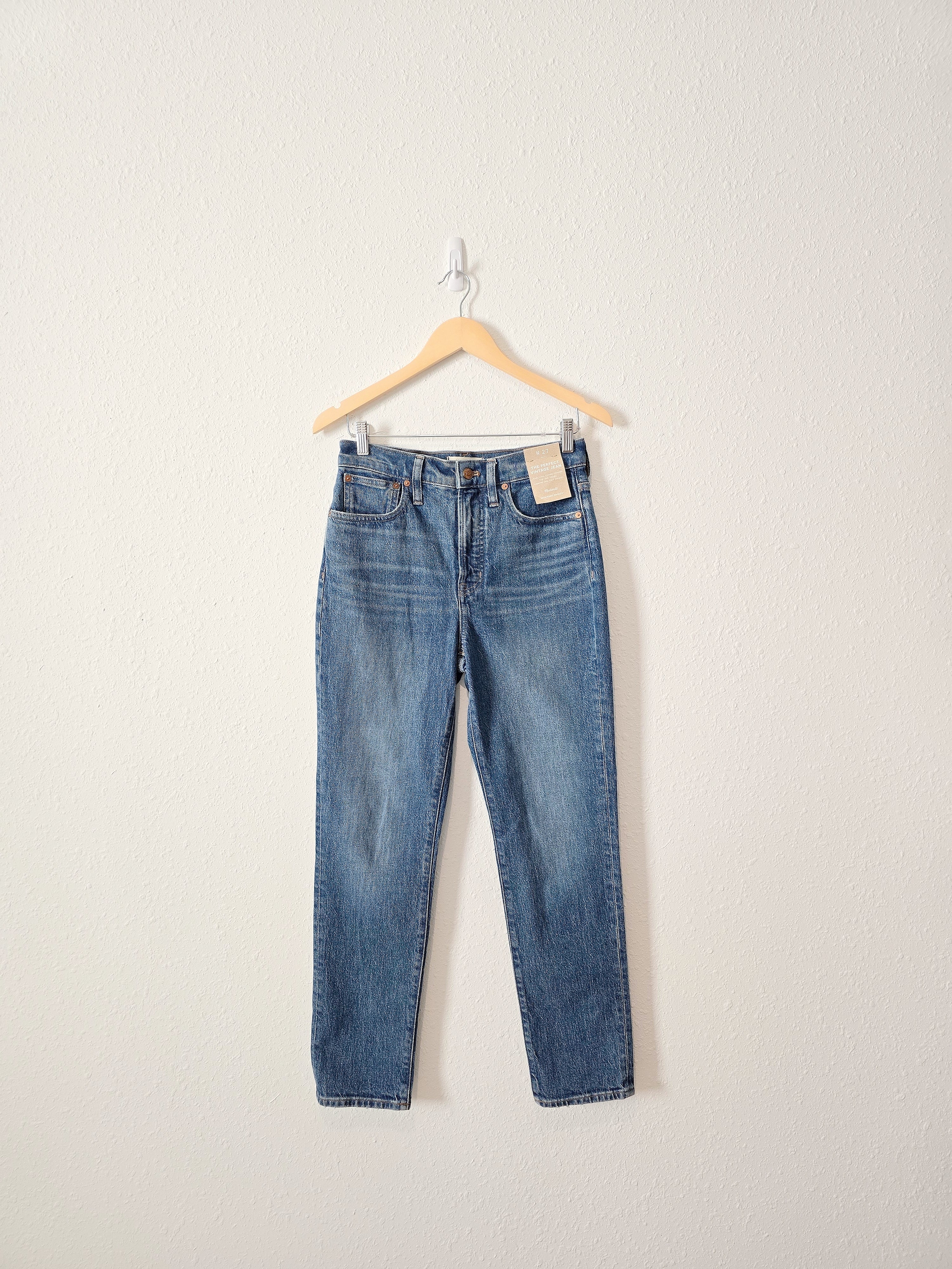 NEW Madewell Perfect Vintage Jeans (27)