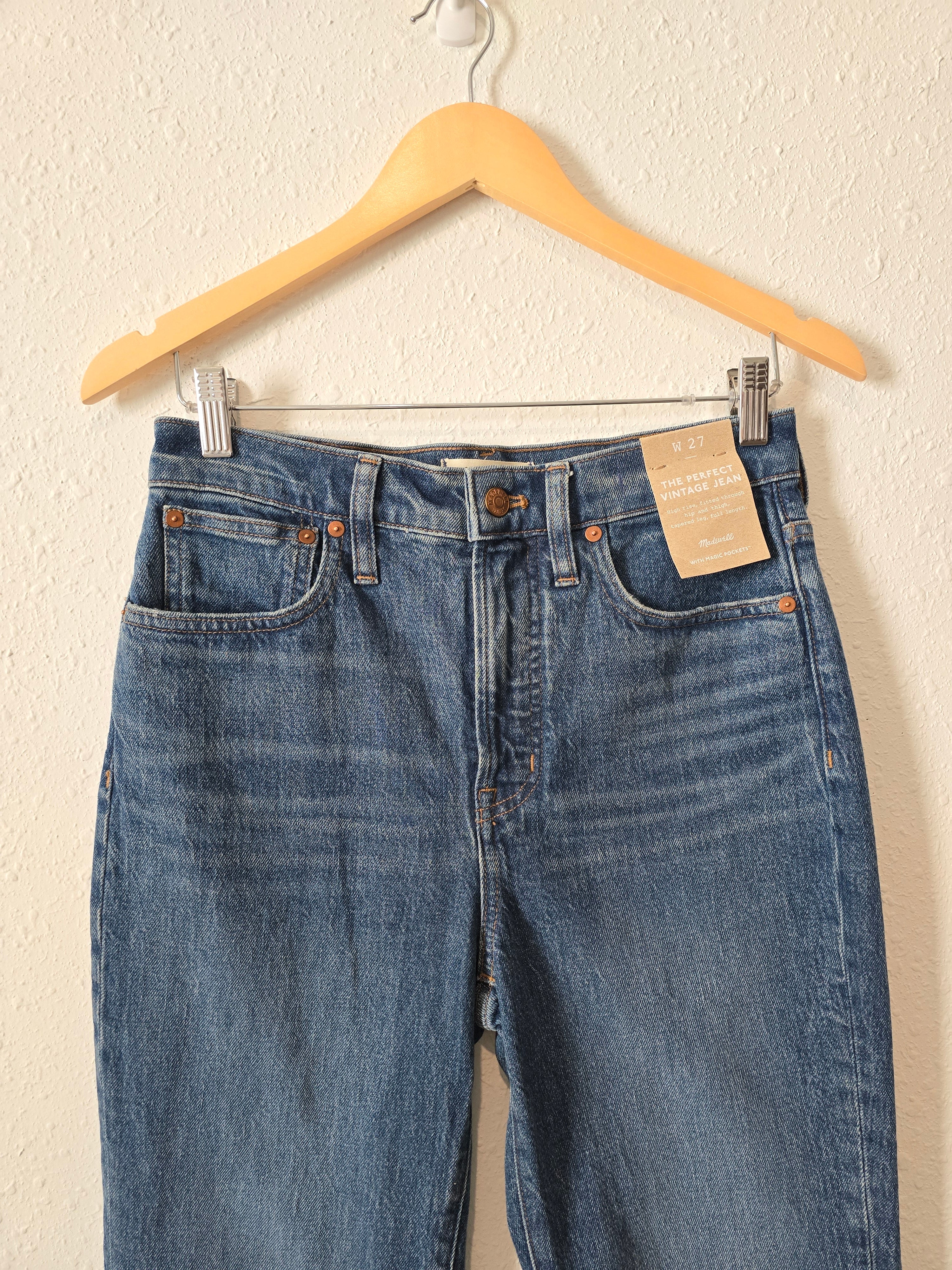 NEW Madewell Perfect Vintage Jeans (27)