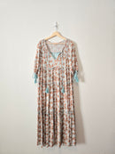 Listicle Floral Maxi Dress (L)