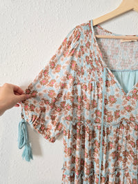 Listicle Floral Maxi Dress (L)