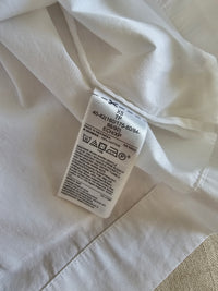 Gap White Square Neck Top (XS)