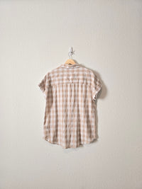 Neuflora Gingham Button Up (M)