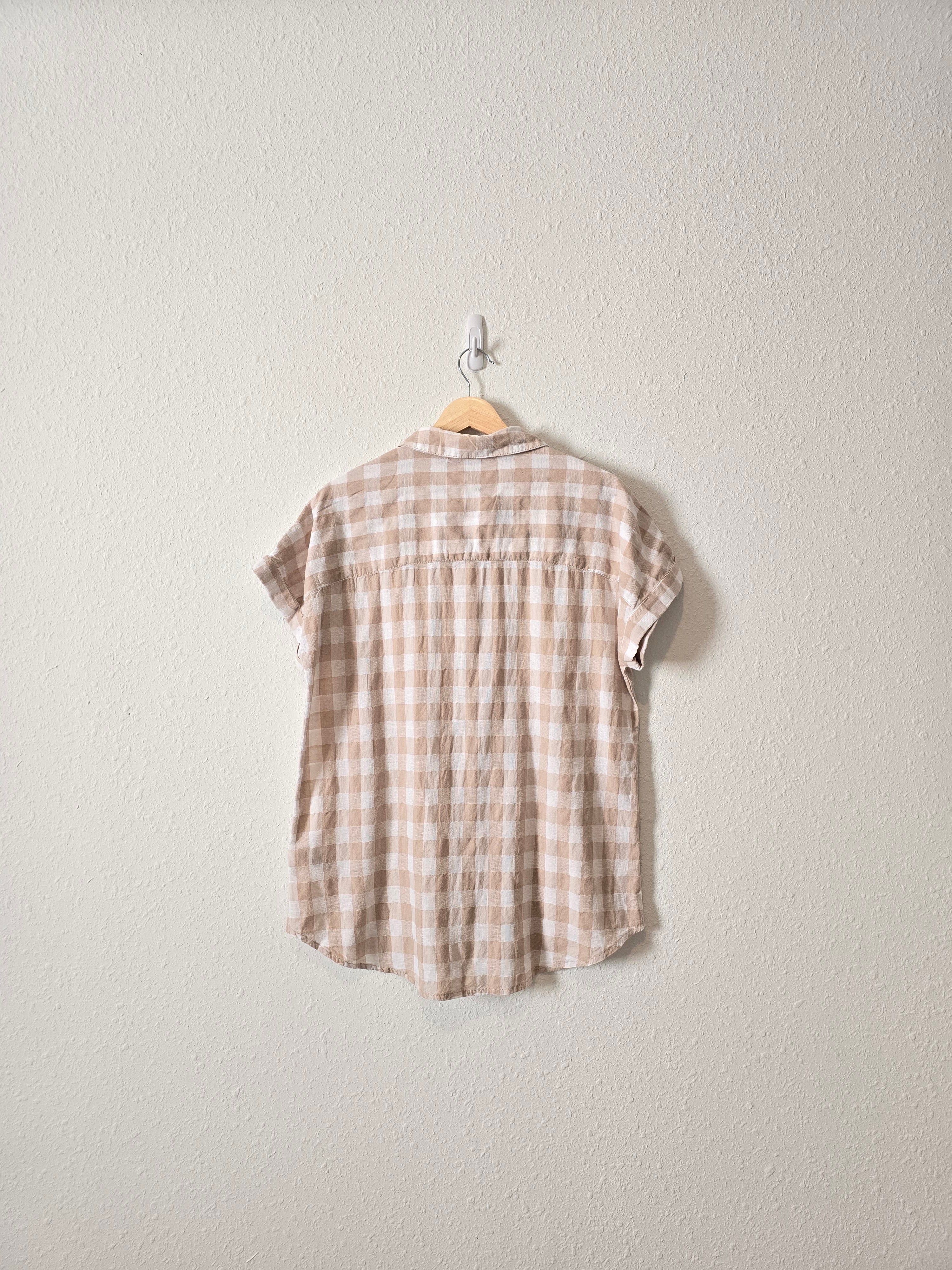 Neuflora Gingham Button Up (M)