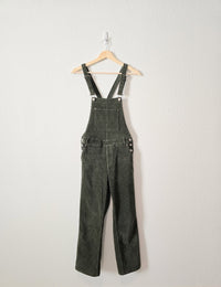 Rhythm Green Corduroy Overalls (XS)