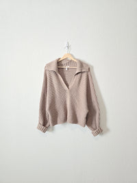 Chunky Collared Sweater (M)