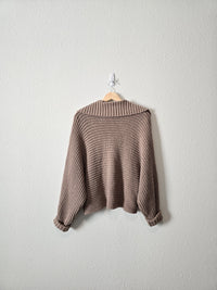 Chunky Collared Sweater (M)