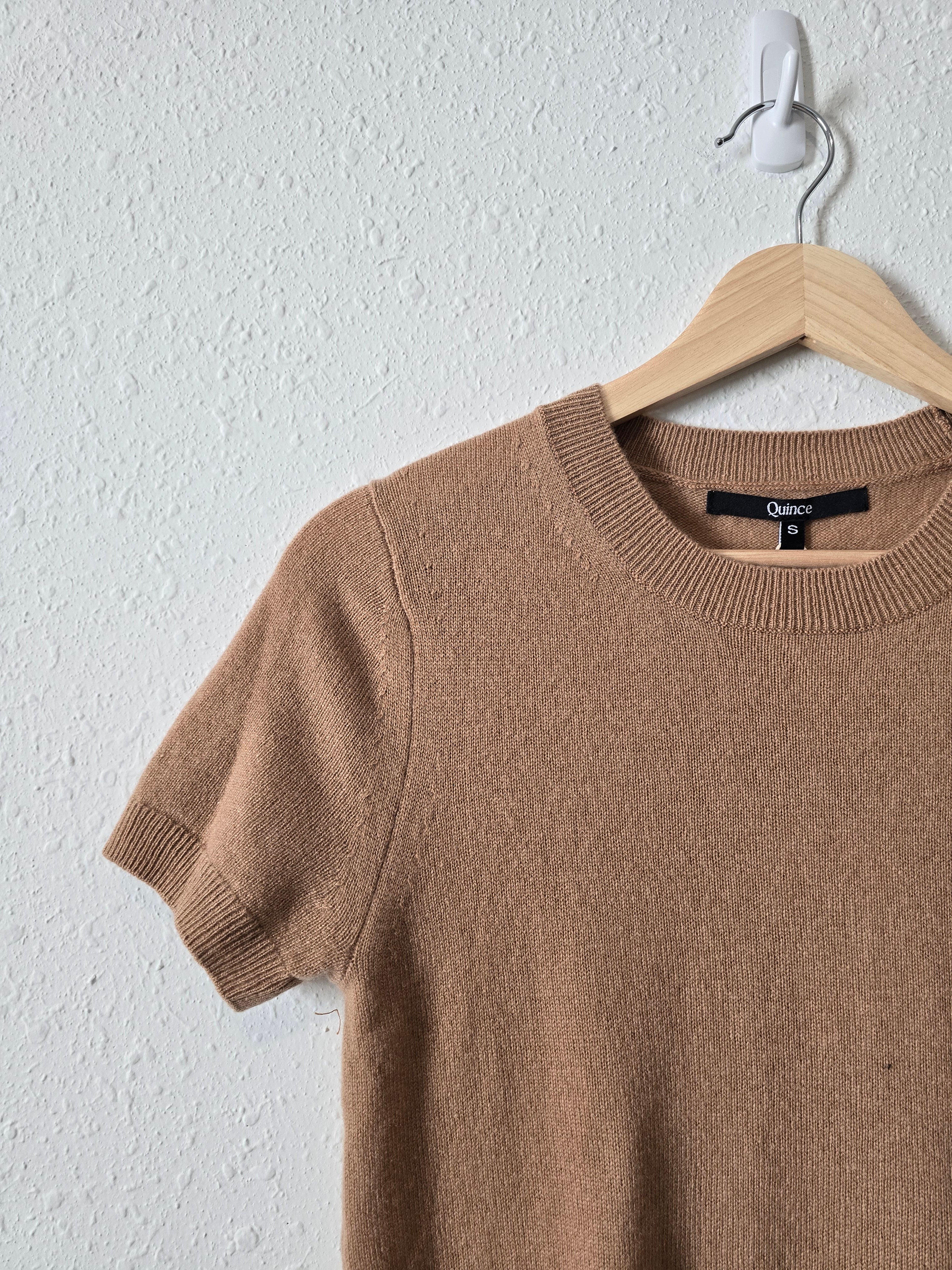 NEW Quince Cashmere Knit Tee (S)