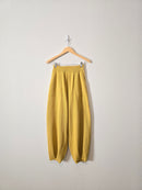 Free People Mustard Knit Pants (XS)