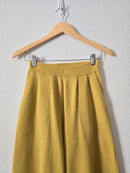 Free People Mustard Knit Pants (XS)