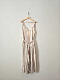 Wide Leg Linen Blend Jumpsuit (4)