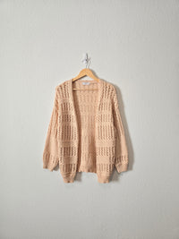 Carly Jean Chunky Cardigan (M)