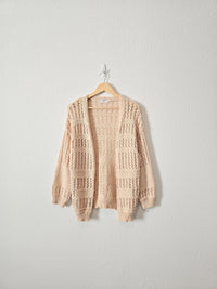 Carly Jean Chunky Cardigan (M)