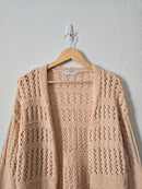 Carly Jean Chunky Cardigan (M)