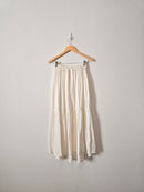 Tiered Linen Maxi Skirt (XS/S)