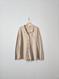 Wishlist Oversized Knit Button Up (M/L)