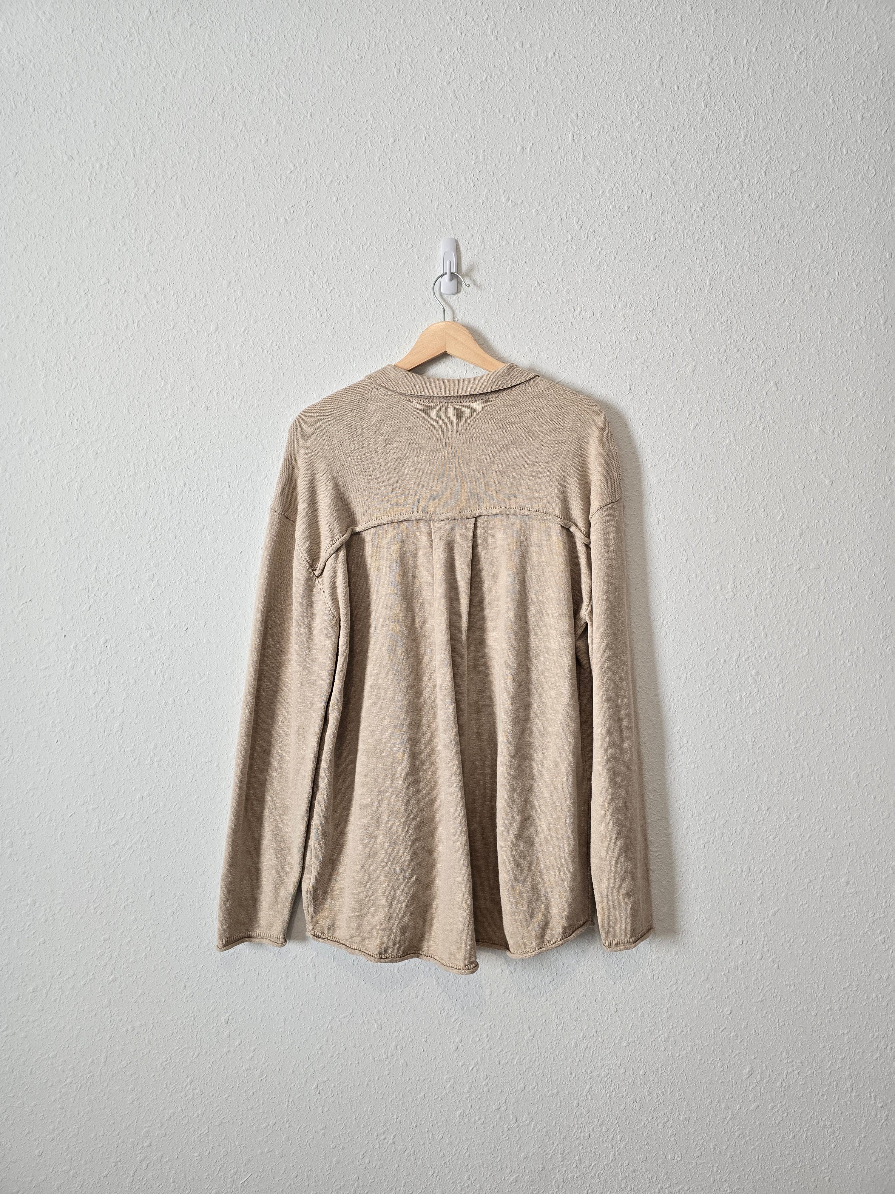 Wishlist Oversized Knit Button Up (M/L)