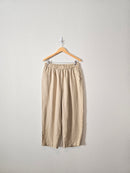 Quince Linen Straight Pants (L)