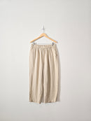 Quince Linen Straight Pants (L)