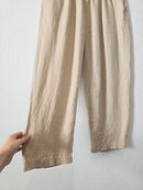 Quince Linen Straight Pants (L)