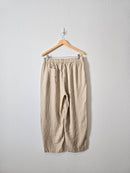 Quince Linen Straight Pants (L)