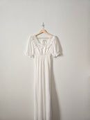 Molly Green White Maxi Dress (S)