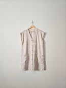 Lou & Grey Checkered Linen Dress (MP)