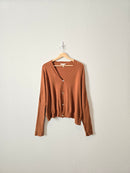 Grade & Gather Burnt Orange Button Up (M/L)