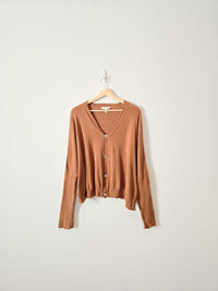 Grade & Gather Burnt Orange Button Up (M/L)