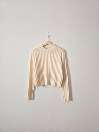 NEW Madewell Ribbed Sweater (M)