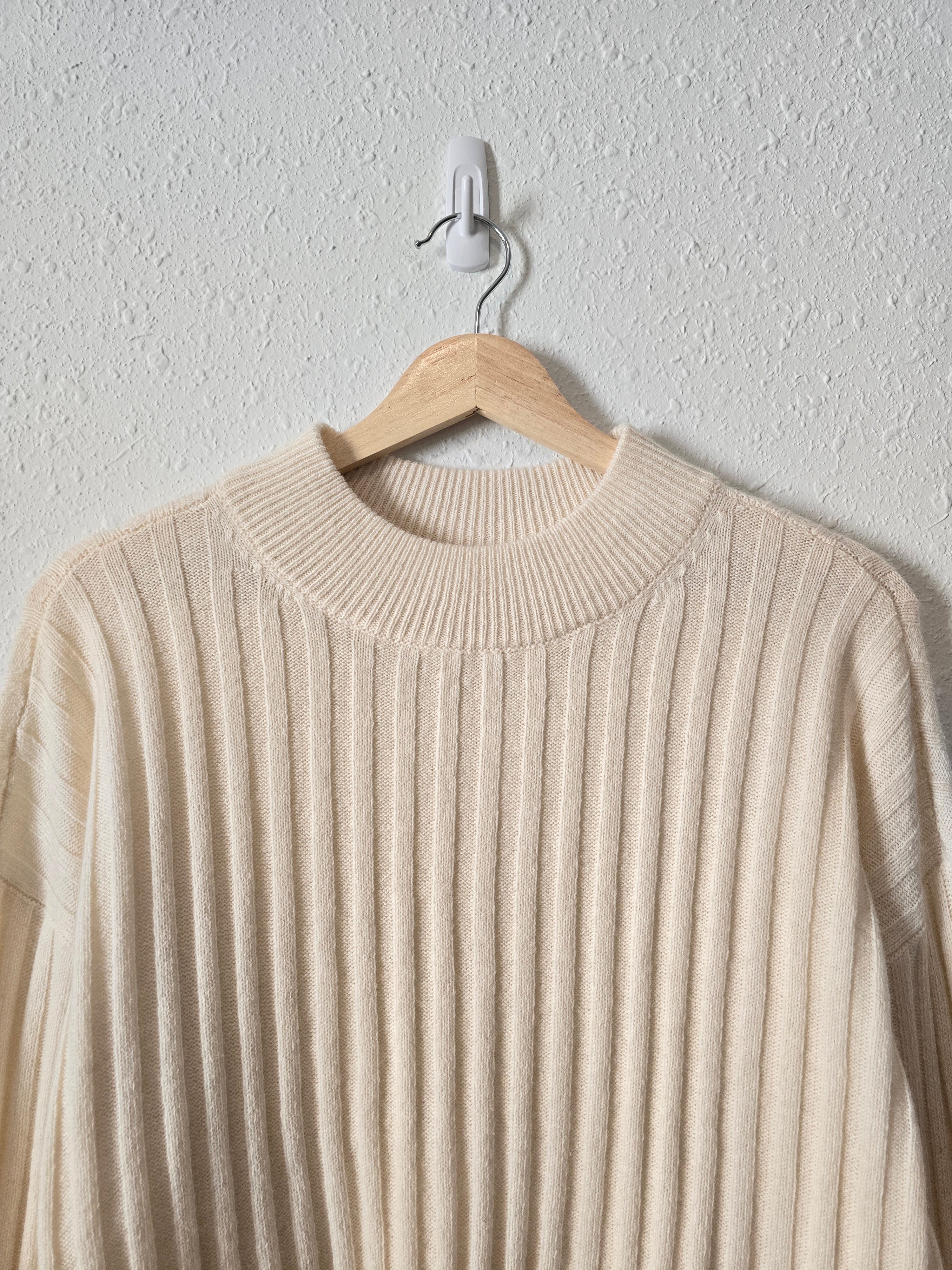 NEW Madewell Ribbed Sweater (M)