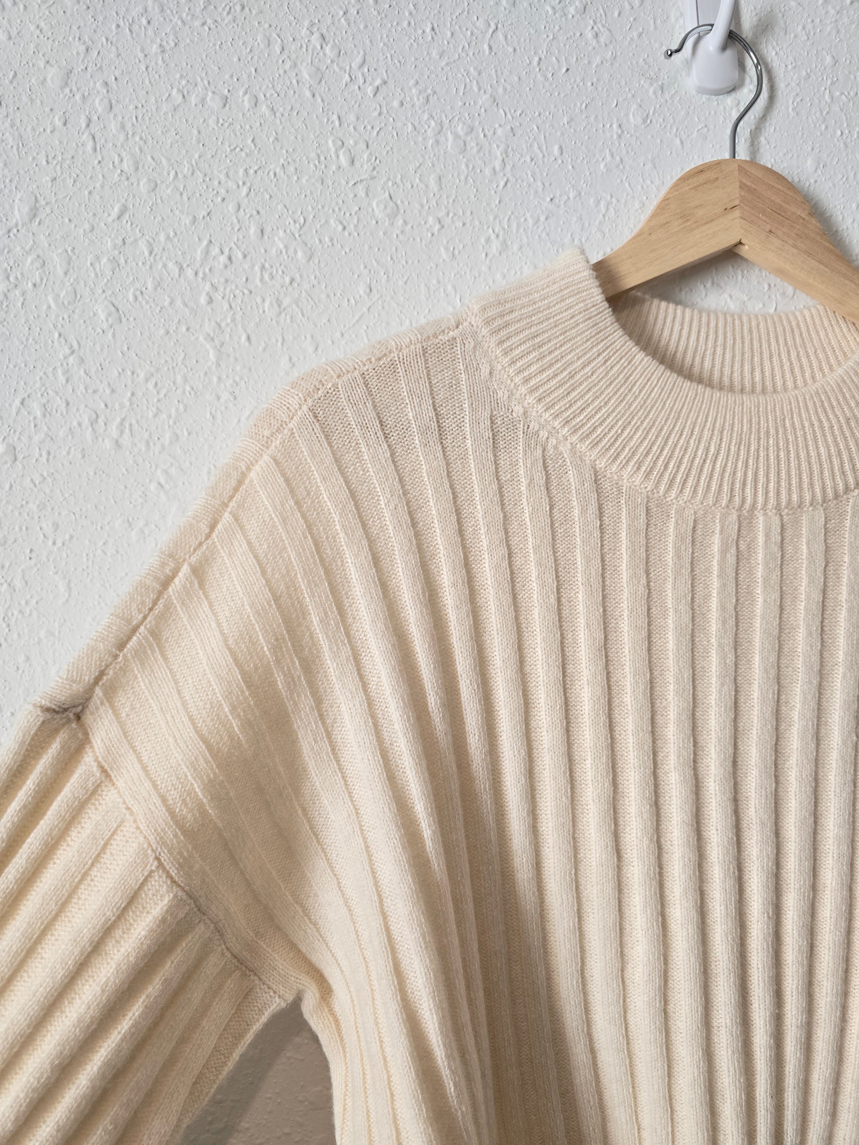 NEW Madewell Ribbed Sweater (M)