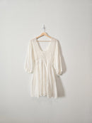 Free People Eyelet Mini Dress (XL)