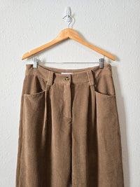 Petal + Pup Brown Cord Pants (10)