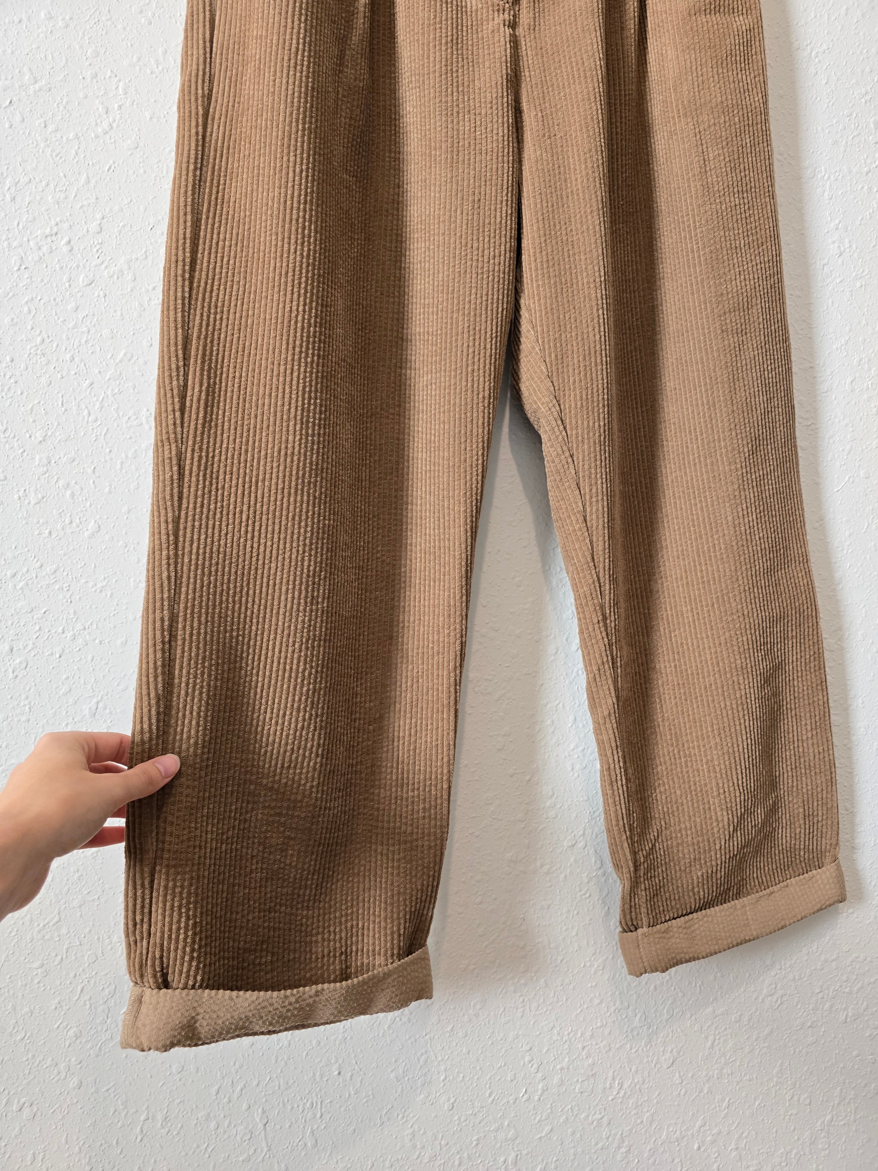 Petal + Pup Brown Cord Pants (10)