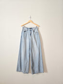 Light Wash Wide Leg Jeans (8)