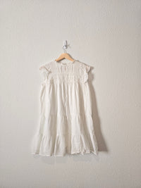 Carly Jean White Tunic Dress (M)