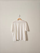 Eileen Fisher Linen Button Up Tee (L)